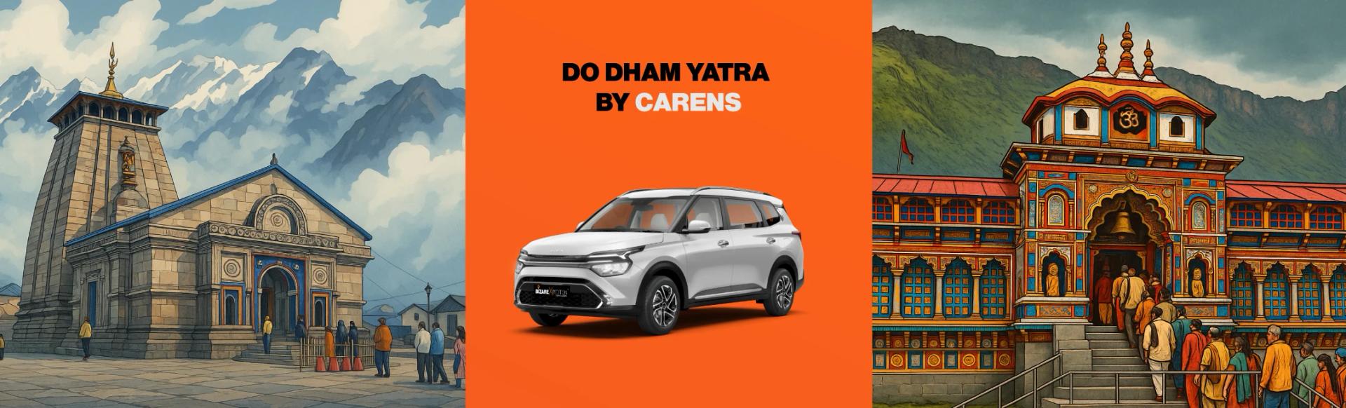 Do Dham Taxi Hire