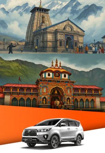 Do Dham Taxi Hire